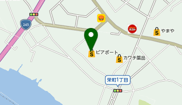 買取店わかばカスミ那珂湊店の地図画像