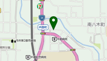 フローリスト花萠の地図画像