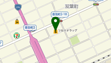 ツルハ 調剤薬局苫小牧音羽店の地図画像