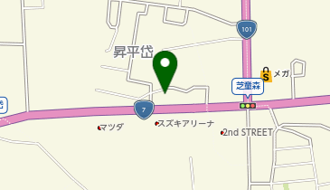 エース進学塾能代教室の地図画像