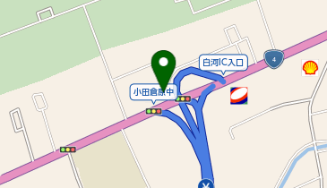 株式会社東北タイセイ物流白河営業所の地図画像