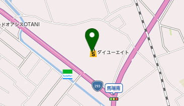 ブルースカイランドリーダイユーエイトさくら氏家店の地図画像