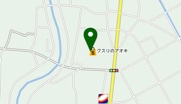 クスリのアオキ 薗部薬局の地図画像