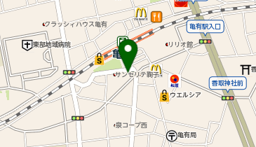 アミティーイングリッシュスクール亀有校の地図画像