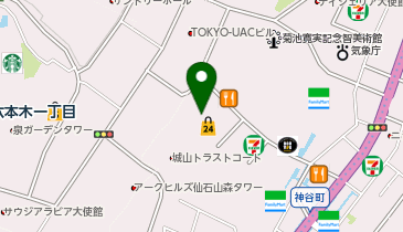 ナーサリールームミライズの地図画像