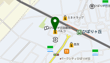 アミティーイングリッシュスクールひばりが丘パルコ校の地図画像