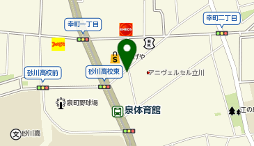 スプラッシュの地図画像