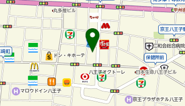 アミティーイングリッシュスクール八王子校の地図画像