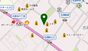 つり具のブンブンイオン相模原店の地図画像