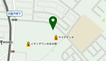 ネクサスエナジー株式会社おゆみ野SSの地図画像