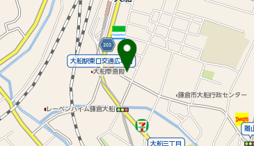 LITALICOジュニア大船教室の地図画像