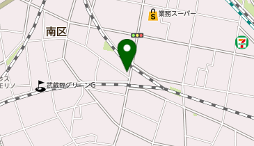 カーガレージマイスターベースの地図画像