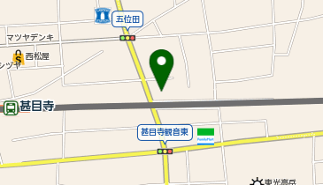 クリーニング京町屋甚目寺店の地図画像