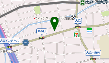 天ぷら割烹しげたの地図画像