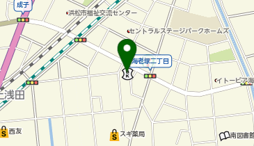 静銀ティーエム証券株式会社 浜松西支店の地図画像