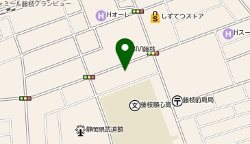 ビューティサロンCOCO藤枝店の地図画像