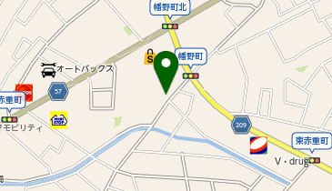 CPアリア幡野店の地図画像