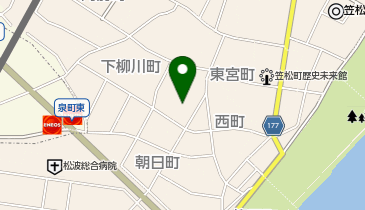 キッチンハヤシの地図画像