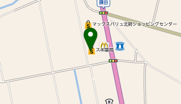 100円ショップセリア北勢店の地図画像