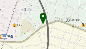 くるーず薬局帝塚山店の地図画像