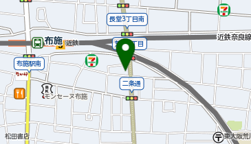 彩華ラーメン布施店の地図画像