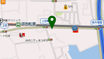 ポーラザビューティ松原店の地図画像