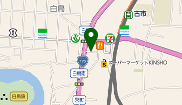 松内駐輪場の地図画像