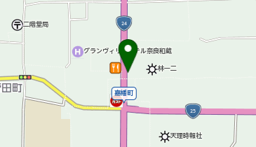 工具買取王国天理店の地図画像