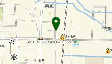 ラッシュラッシュ桜井店の地図画像