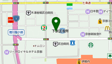 株式会社ISSリアライズ京都営業所の地図画像