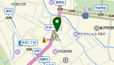 MeniconMiru金沢片町店の地図画像
