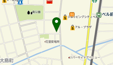 明宝ダンススクールの地図画像