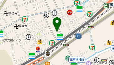 モッキングバードの地図画像
