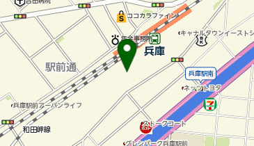 神戸市役所 健康ライフプラザの地図画像