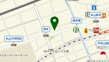 アミティーイングリッシュスクール阪急岡本校の地図画像