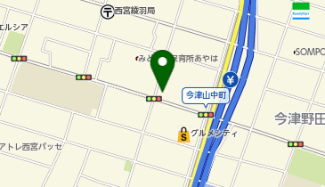 ツルハ調剤薬局西宮今津店の地図画像