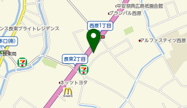 元祖中津からあげもり山広島西原店の地図画像