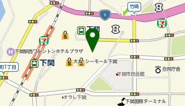 楽天モバイルシーモール下関店の地図画像