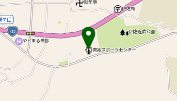 美祢市 スポーツセンターの地図画像