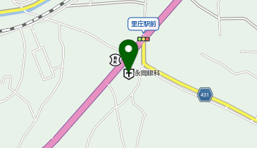 里庄薬局の地図画像