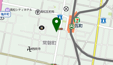ネイルサロンMARCH高松瓦町店の地図画像