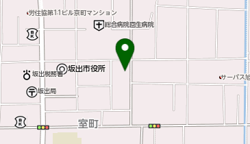 お好み焼きかずの地図画像