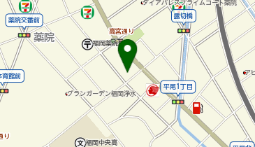 うなぎ処山道の地図画像