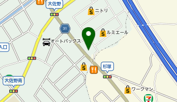 D-KidsPlus大佐野教室の地図画像