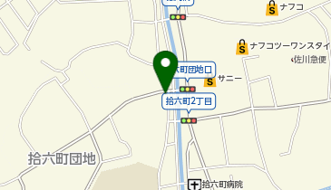 糸島からあげ大地福重店の地図画像