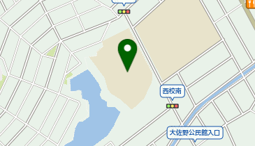 太宰府西小学校 第一学童保育所の地図画像