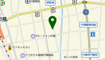 スポーツクラブエブリィ行橋店の地図画像
