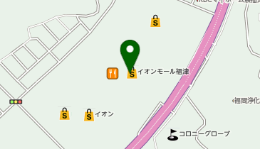 新日本観光イオンモール福津店の地図画像