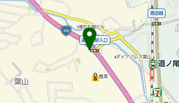 インドレストランアニマの地図画像