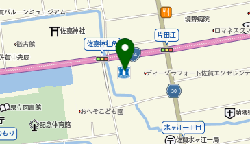 あい菜食堂の地図画像